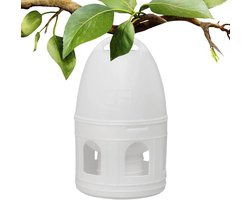 Vogel Drinkfontein - Vogel Drinkbak - Vogels Hydrateren - Tear-free PP Materiaal - 3 Liter - Wit