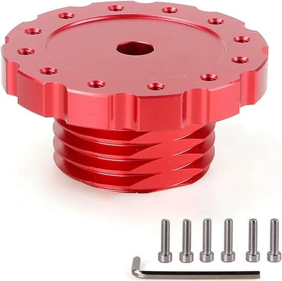 Gaming Stuurwiel Adapter - Stuurwiel Pook - Race Simulatie - Aluminiumlegering - 1x1x1 cm - Zwart — afbeelding 2