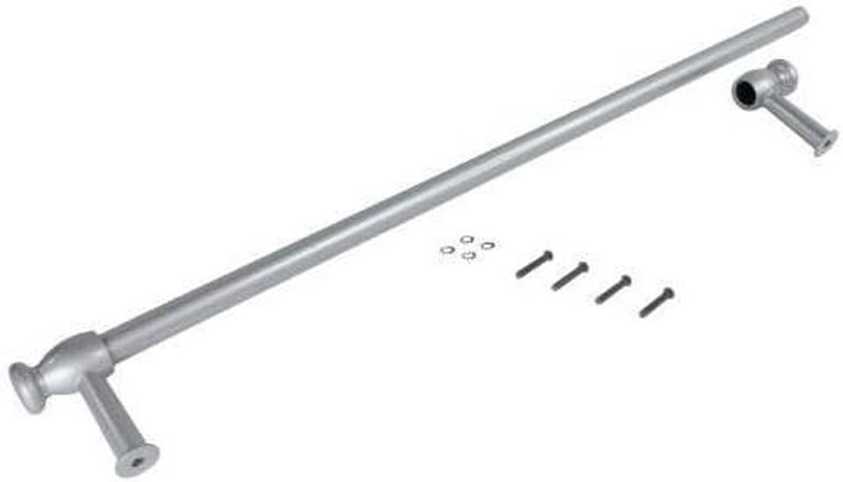 Oven Deurrail - Handgreep Oven - Apparaat Reparatie - Universele Pasvorm - 600 mm - Zilver