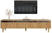 TV Meubel - TV Dressoir - TV Kast - Modern - Tv Meubel Hout - TV Kastje - TV-Kasten - TV Standaard - 4 Lades - 178x35x45cm