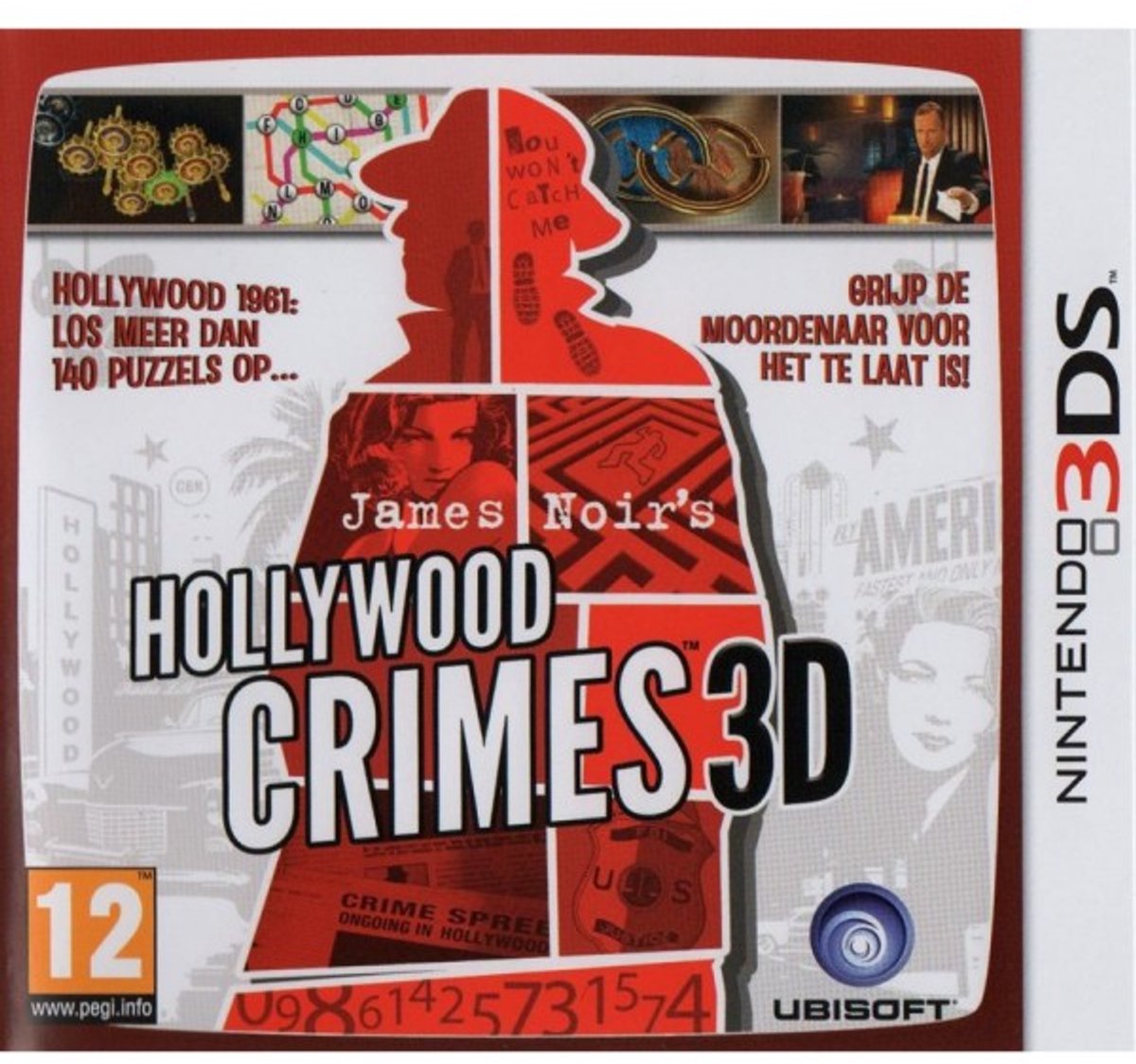James Noir's: Hollywood Crimes 3D - 2DS + 3DS