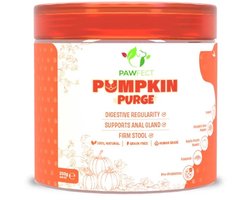 Pawfect Pumpkin Purge - pompoenpuree poeder voor honden - met probiotica (250gr)