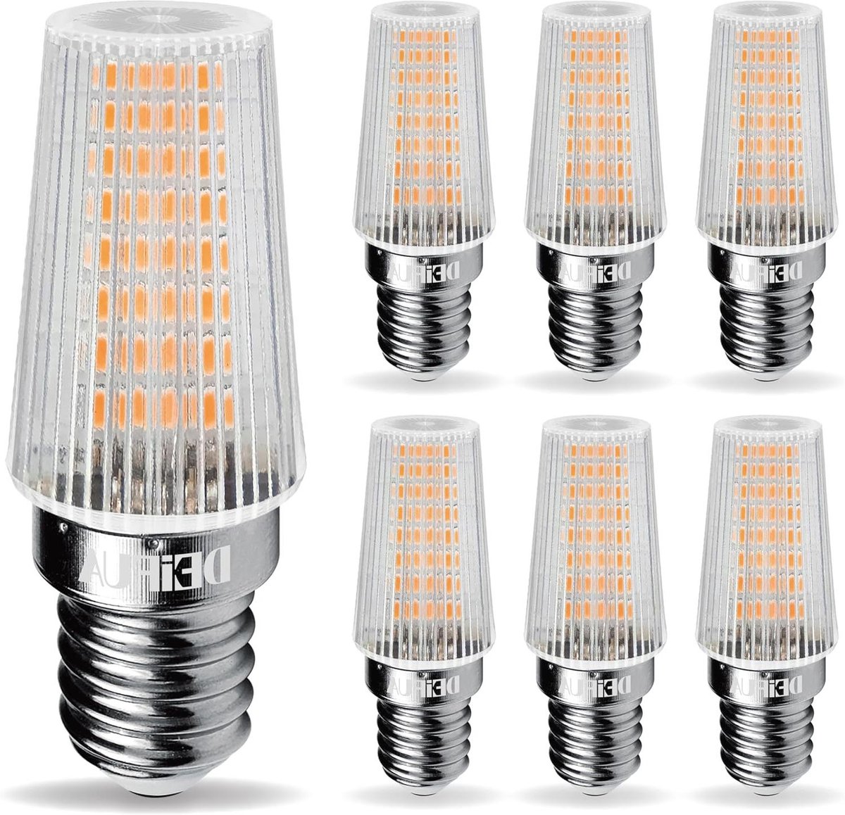 E14 Led Maïslamp - Spaarlamp Cilindervorm - Energie Besparen - Flikkervrij Licht - 3 Watt 330 Lumen - Warmwit