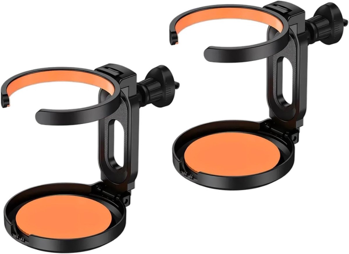 2 Pack Adjustable Car Cup Holder, Foldable Car Water Bottle Holder, Air Vent Cup Holder, Can Hold Coke, Coffee and Tea - ShopVlot