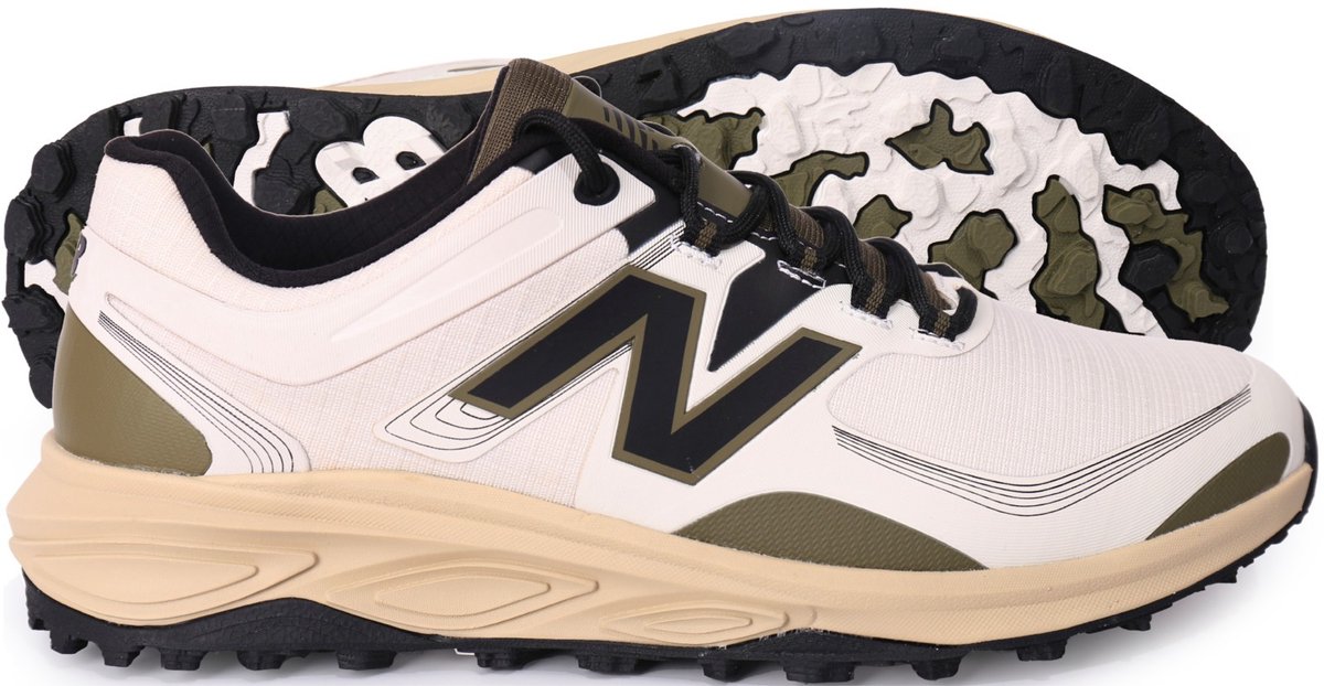 New Balance Fresh Foam Pace XT Heren Golfschoenen Sand Grijs