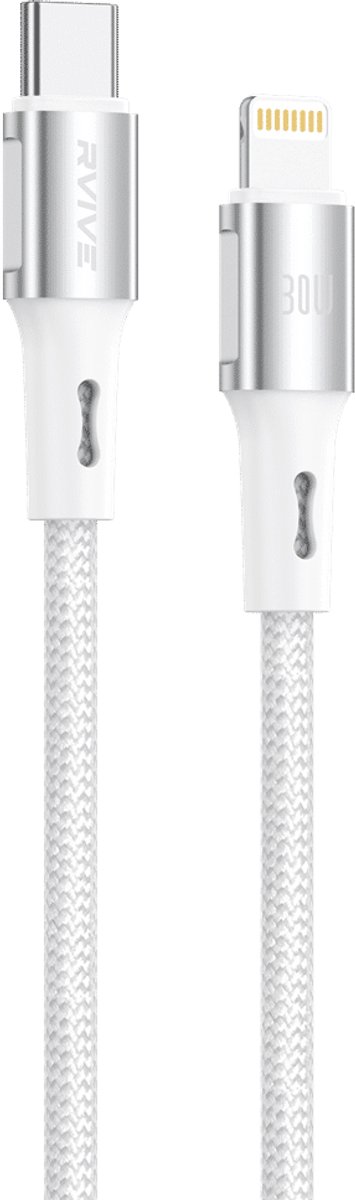 Rvive - Datakabel USB-C to 8-Pin Fast Charging 30W – 1 mtr