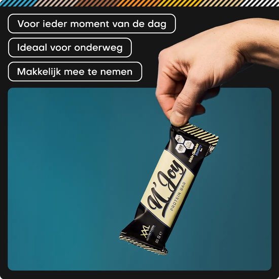XXL Nutrition - N'Joy Protein Bar - Banana Brownie - Eiwitreep - 15 Stuks van XXL Nutrition — afbeelding 2