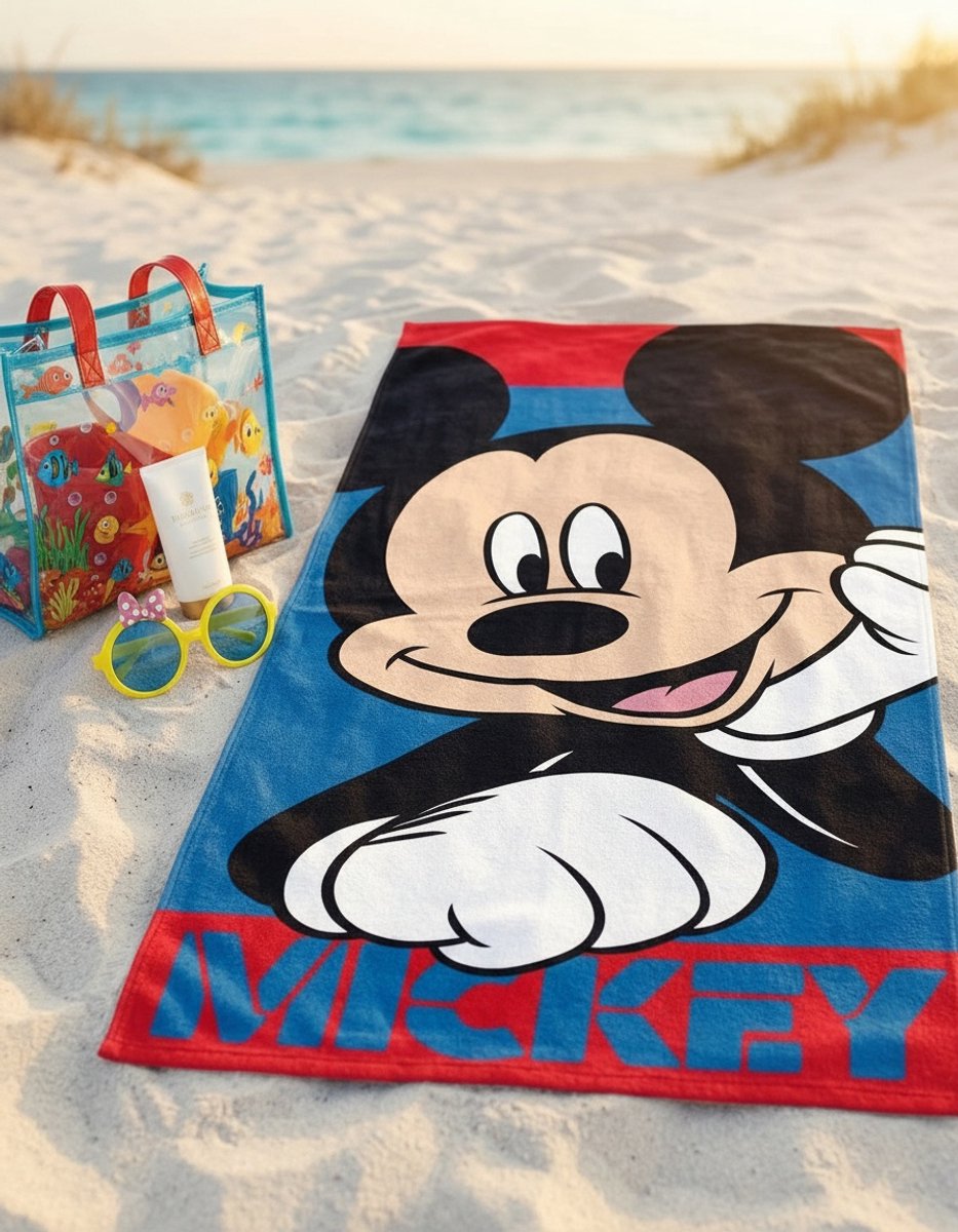 Mickey Strandlaken 70 x 140 cm - Polyester