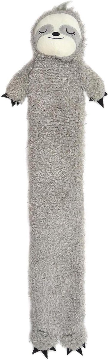 Warmwaterkruik Luiaard - Kruik Warmtekruik - Pijnverlichting en Comfort - Zachte Pluche Fleece - 2 Liter - Bruin