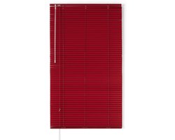 Aluminium Jaloezie - Venetiaanse Blinds - Privacy Creëren - Lichtinval Regelen - 150 x 180 cm - Rood