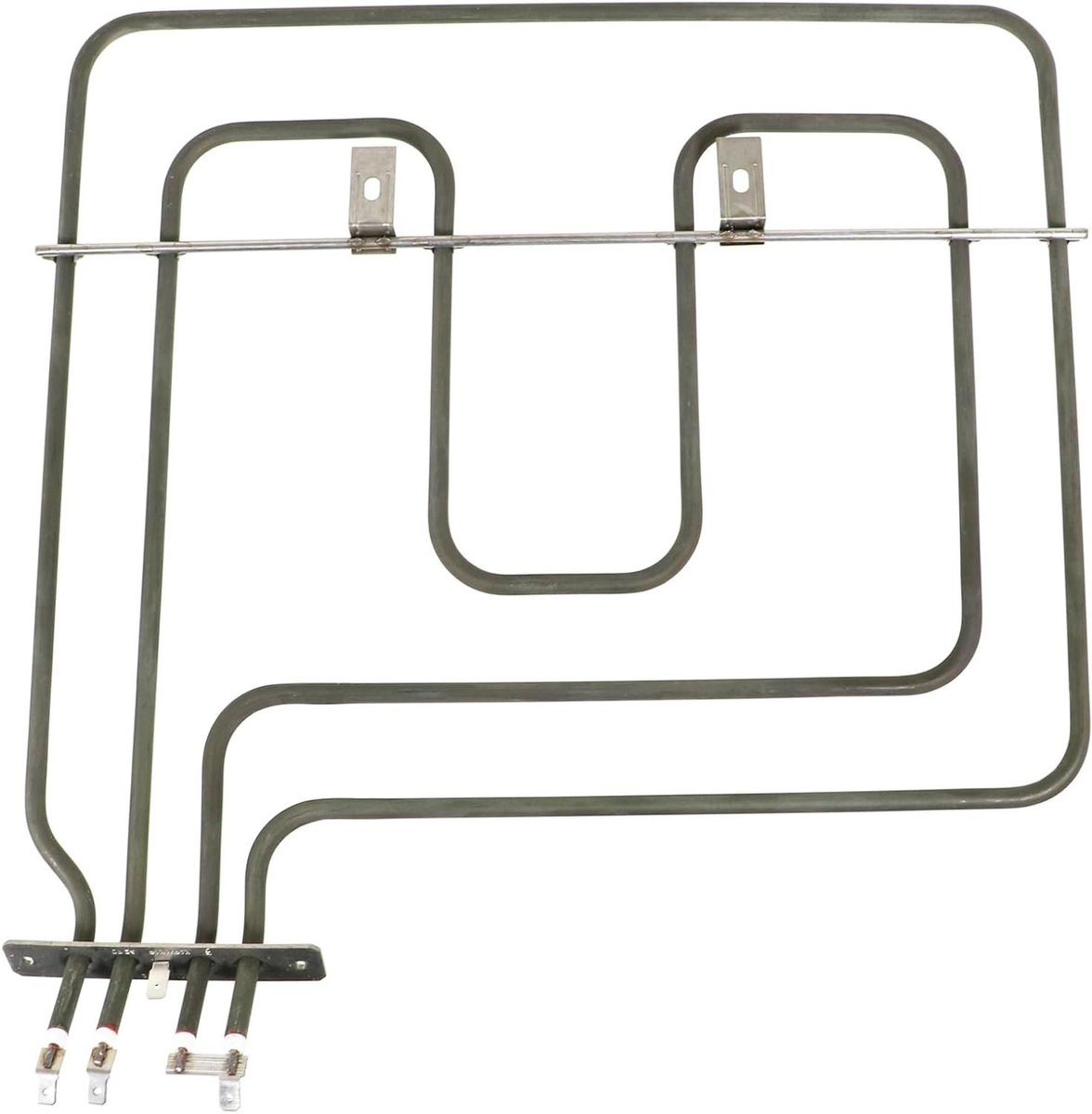 Oven Grill Element Reserve Onderdeel Oven Reparatie Dubbel Circuit 2200W Zilverkleurig