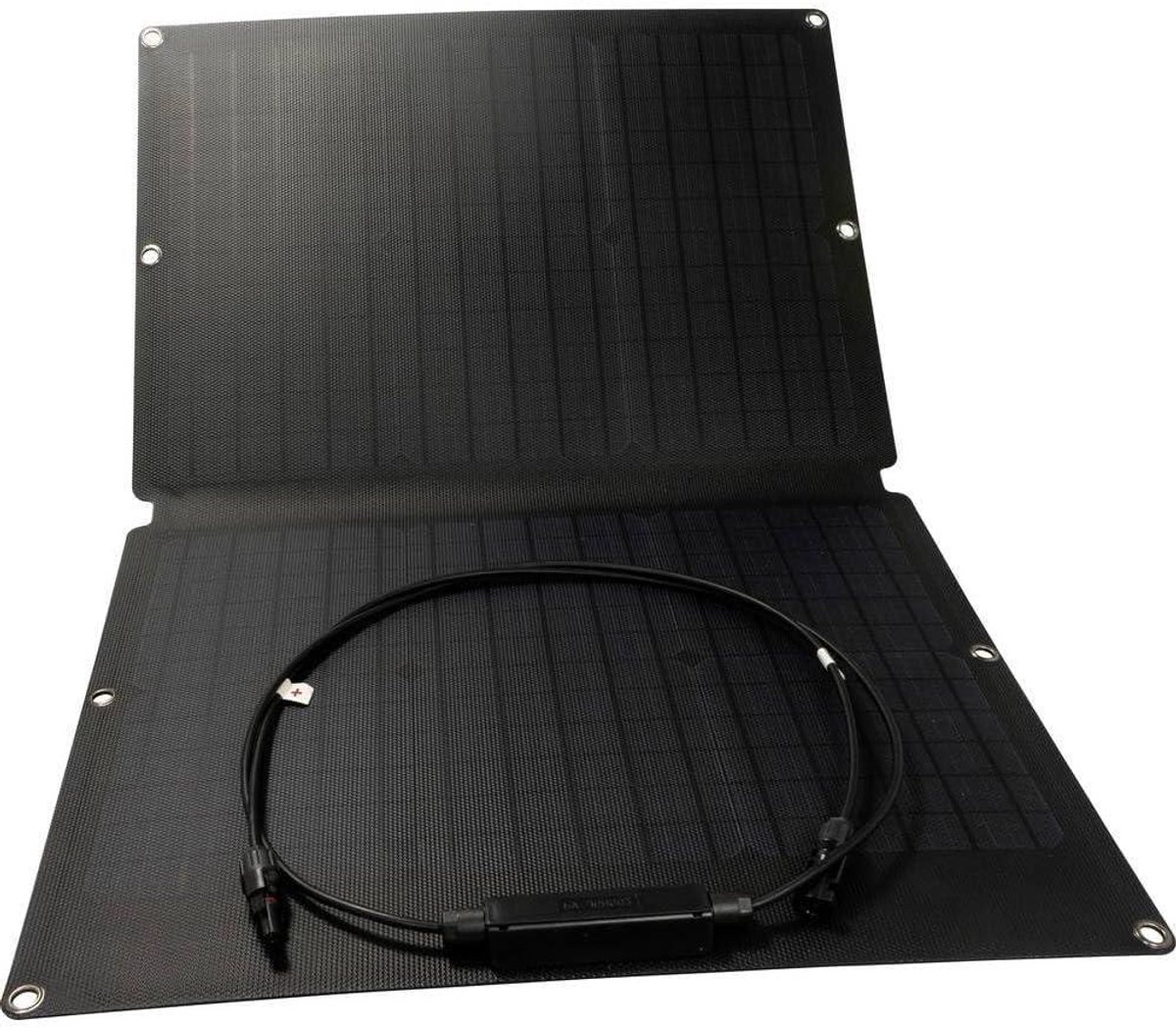 Zonnepaneel Laadkit - Draagbare Lader - Accu Onderhoud - Snel Opladen - 8.8 kg - Zwart