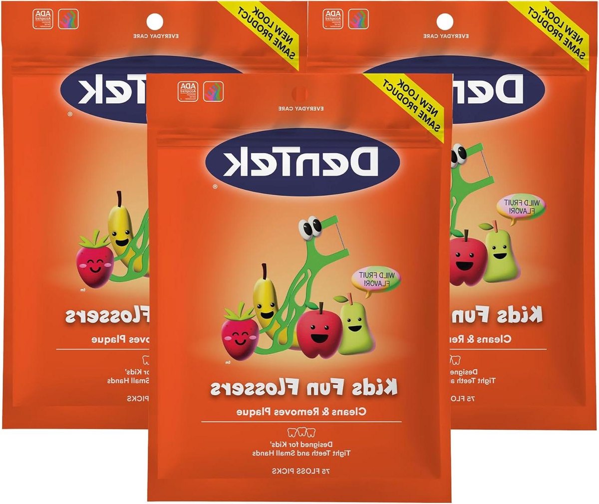 Dieren Flossers - Tandenstokers - Mondhygiëne - Gearomatiseerd - 75 Stuks - Multicolor