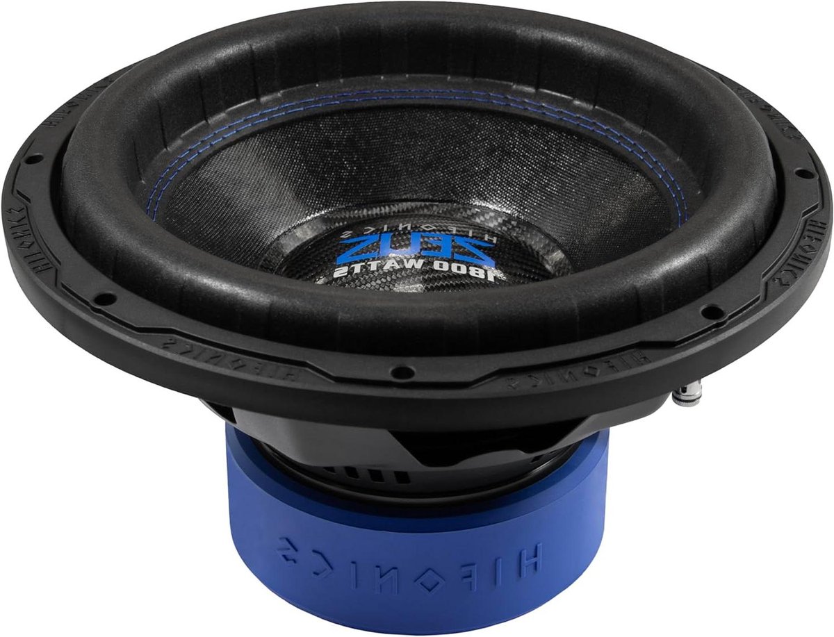 SPL Subwoofer - Auto Audio - Krachtige Bas - Hoge Belastbaarheid - 30 cm - Zwart