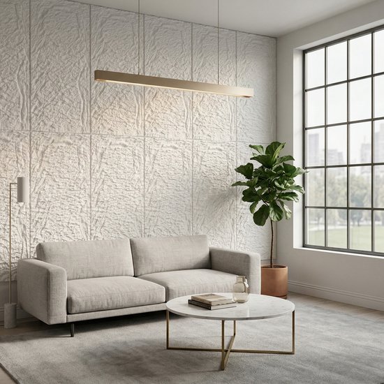 3D Muurpaneel Steenlook 120x60x5 cm, 3 Stuks PU Zelfklevende Wandbekleding, Waterdicht Steenpaneel voor Keuken, Badkamer & Woonkamer, Type B - Wit - NAIZY