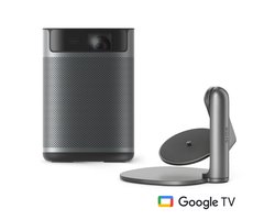 XGIMI MoGo 2 (GTV) Pro Draagbare Smart-Projector met Statief – Full HD 1080p – 400 ISO Lumen – Google TV met Netflix – Dolby Audio