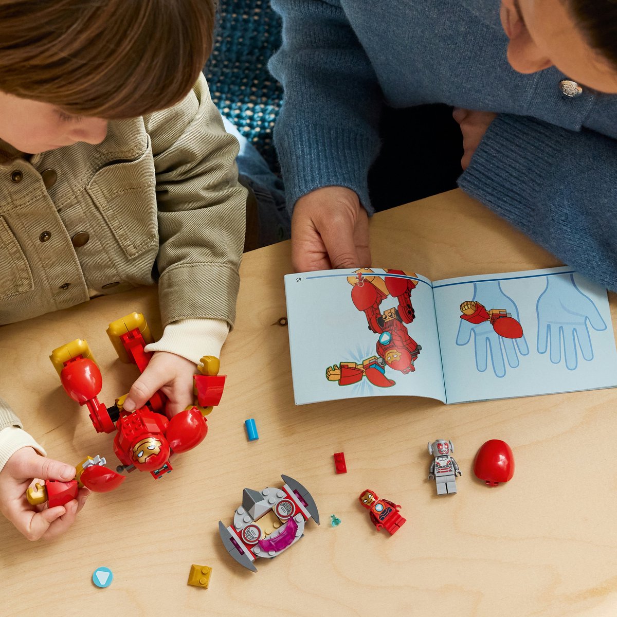 LEGO ǀ Marvel Iron Man en Zijn Fantastische Vriendjes Ultron tegen Iron Man Bouwpakket 11209 – foto 3