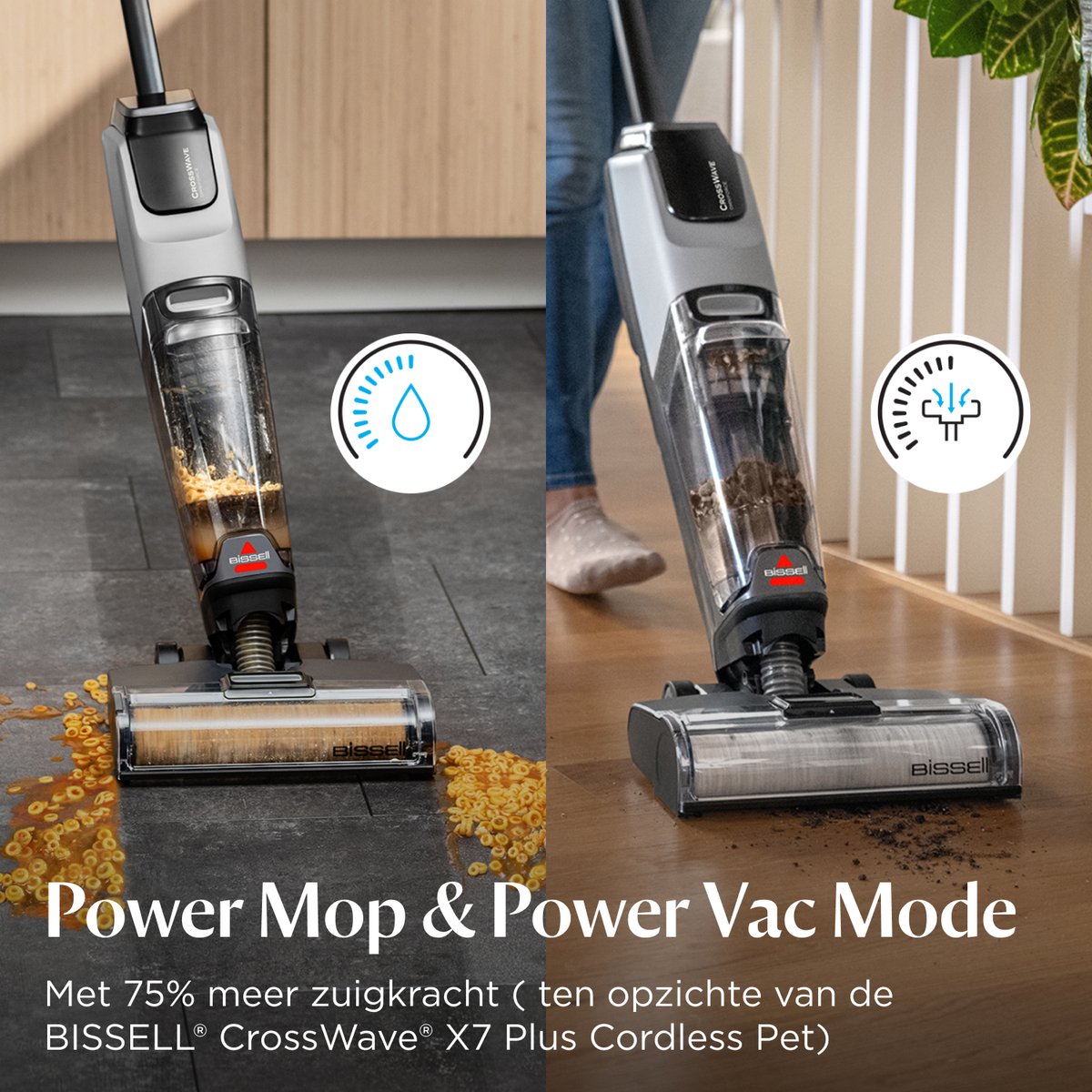 BISSELL CrossWave OmniForce Vloerreiniger met Dweilfunctie - afbeelding 3