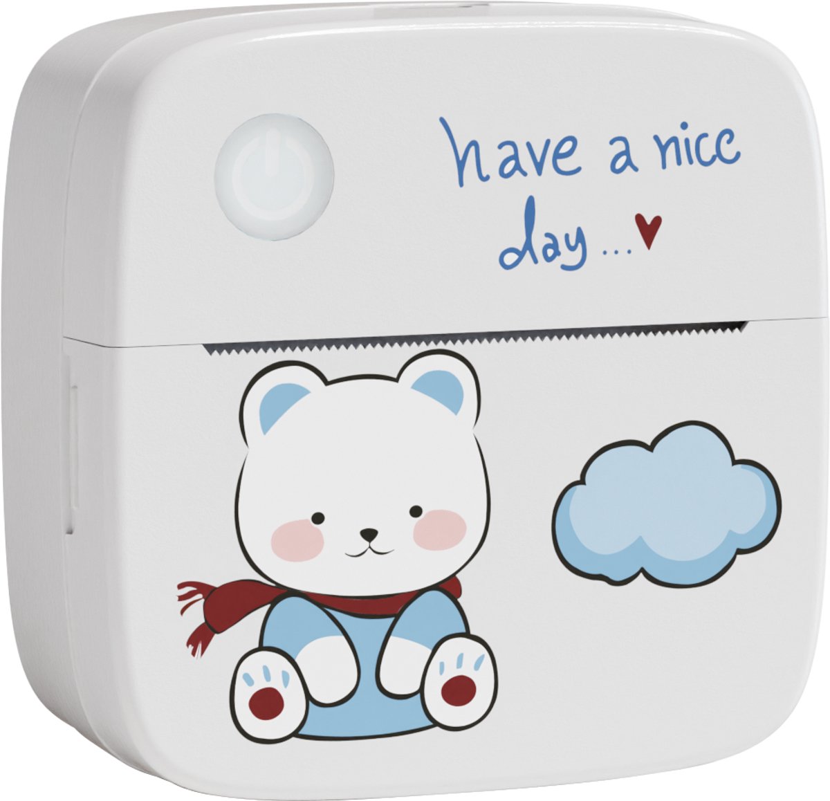 Picoo mini bluetooth thermische printer met 14 rollen thumbnail 3