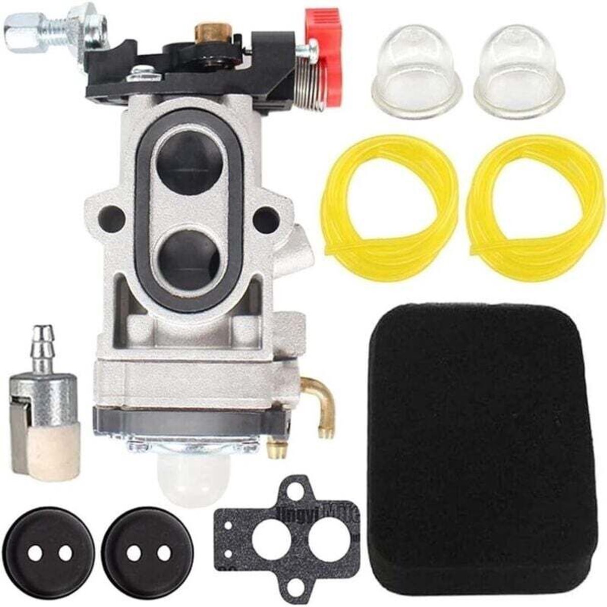 Carburateurrevisiesets geschikt voor tuingrasmaaiers van de modellen 150BT, 350BT, 350BF en 560BTS: 581155801, 502845001