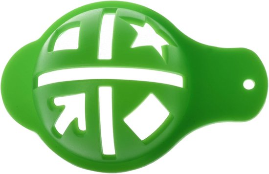 Bal Lijn Marker - Tekengereedschap Bal - Golf Lijn Tekenen - Niet Giftig ABS Materiaal - 9.2 cm - Groen — afbeelding 4