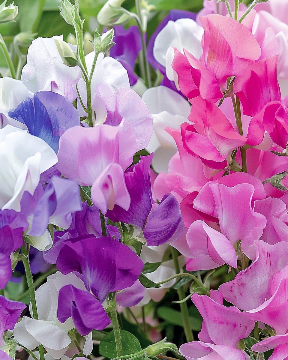 2 sets - Reukerwt Zaden Bijou Gemengd Lathyrus Odoratus Eenjarig