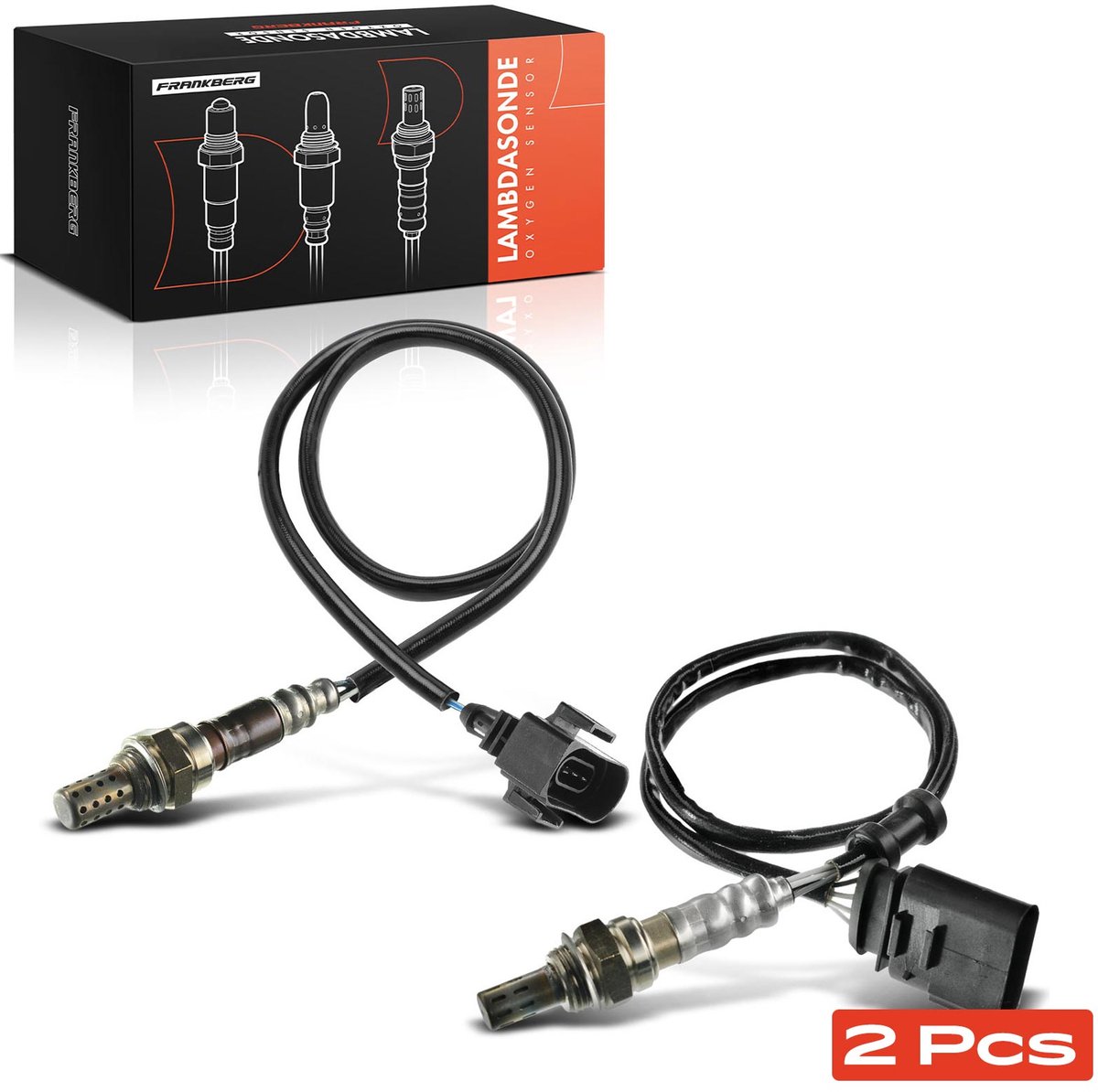 Frankberg 2x Lambdasonde voor Audi A4 Avant 8D5 B5