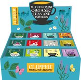 Clipper Biologisch thee - probeer box - assortiment box - 12 verschillende smaken - 12x15 theezakjes - 180 theezakjes