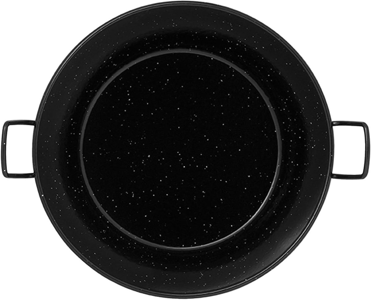 Braadpan - Stoofpan - Koken - Geëmailleerd - 36 cm - Zwart