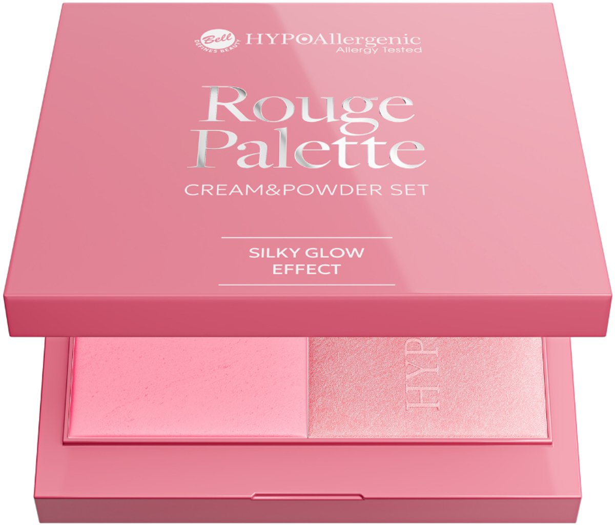 Bell Hypoallergenic Hypoallergene Rouge Palette Cream & Powder Set 1