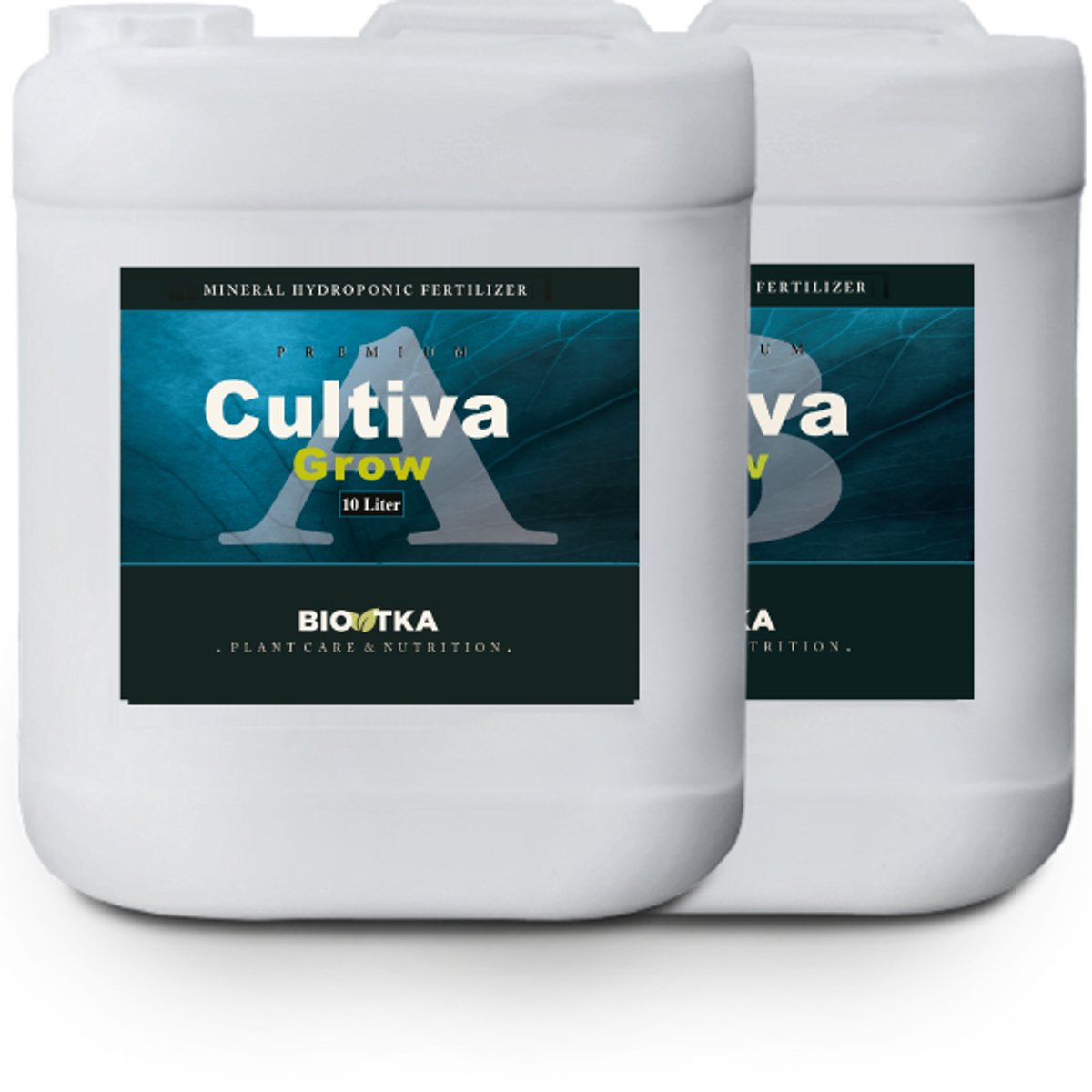 HYDRO CULTIVA GROW A+B 10 Ltr. Groei (set) plantenvoeding. • hydrocultuur • voeding planten • A+B voeding planten • groeivoeding aarde • vegetatieve fase • hydrocultuur • plantenvoeding • coco voeding • professionele plantenvoeding