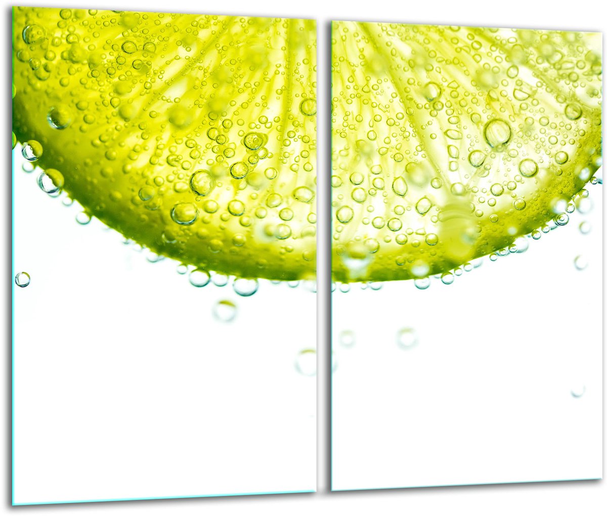 TMK ArtDeko - Snijplank - Glas - 2x 30x52 cm - Inductiekookplaten