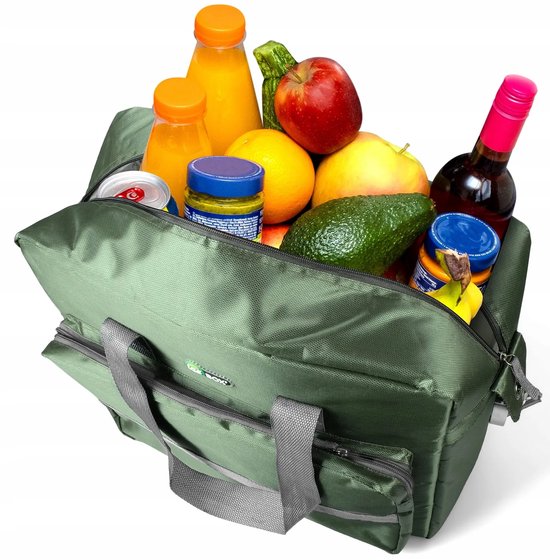Promis ICEBOX TL30 - Koeltas - 30 Liter - Groen - Inclusief Flesopener van PROMIS — afbeelding 5