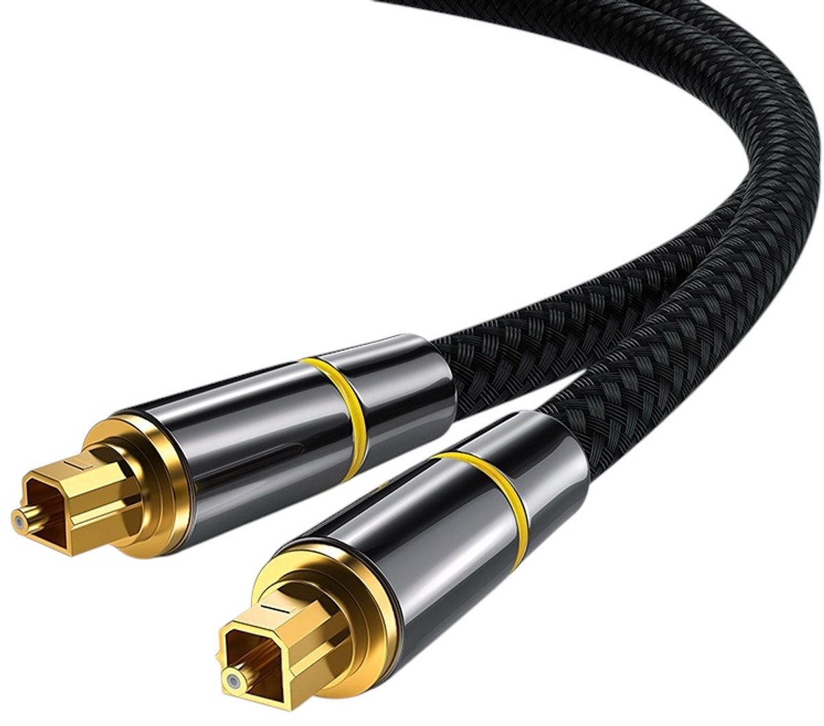 Optische kabel 2 meter - Optical audio kabel - Toslink optische kabel - Optische audiokabel - Toslink kabel