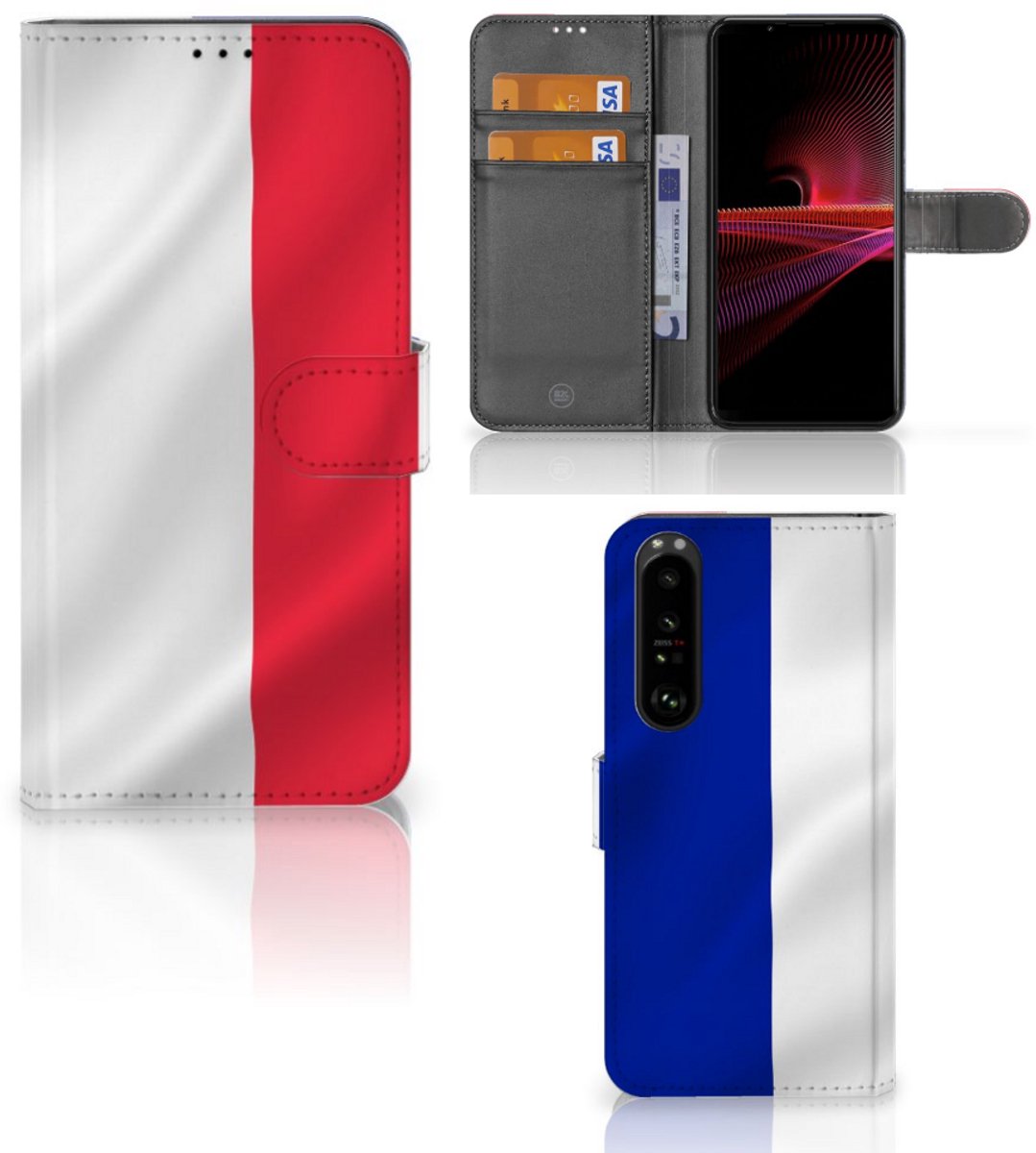 Sony Xperia 1 III Bookstyle Case Frankrijk