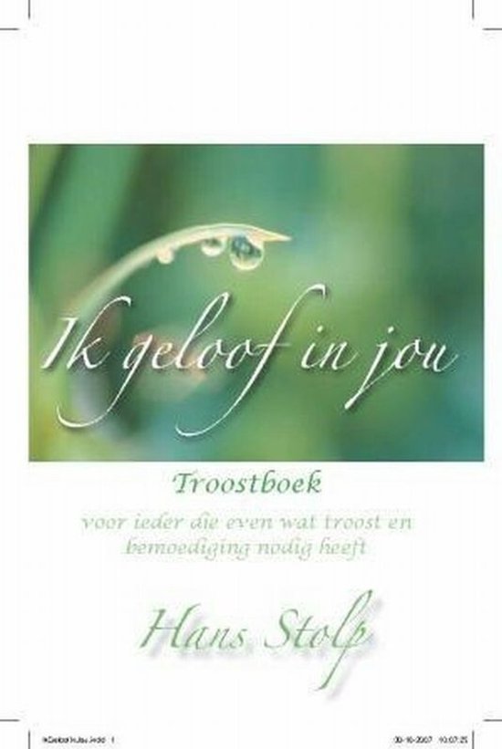 Ik Geloof In Jou - cover