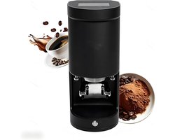 Elektrische Koffietamper - Bonenpers Espresso - Professioneel Koffie Zetten - Automatische Drukregeling - 58 mm - Zwart