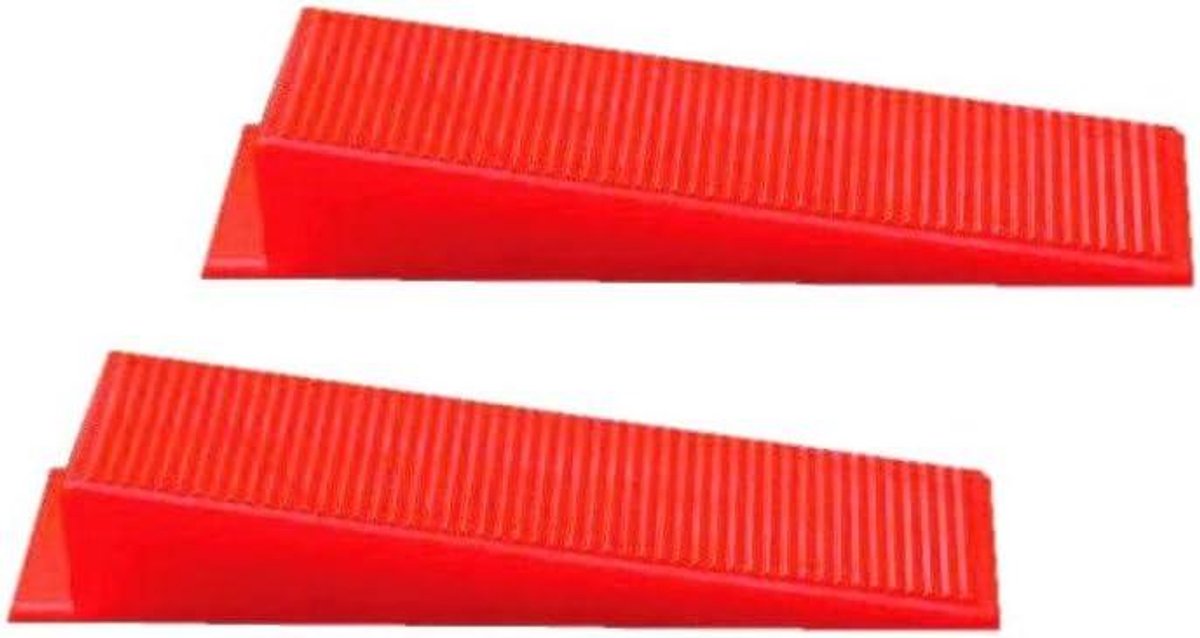 Tegel Leveling Systeem - Tegelwiggen Clips - Vlakke Tegels Leggen - Herbruikbaar Systeem - 300 stuks - null