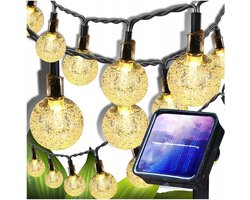 Premium Solar Tuingirlande - 6m - Zonnelampen - 40 LED - Warm Licht