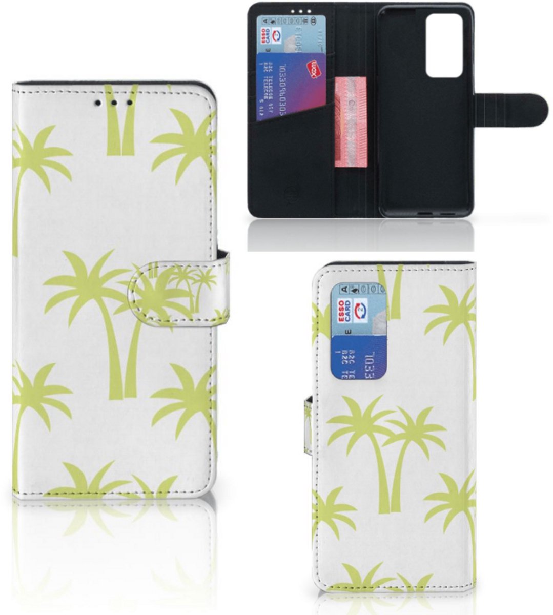 Huawei P40 Pro Hoesje Palmtrees