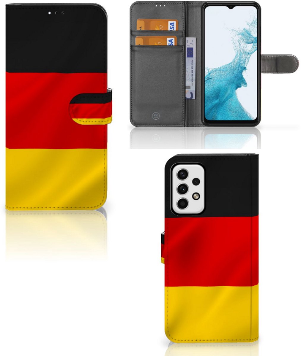 Samsung Galaxy A23 Bookstyle Case Duitsland