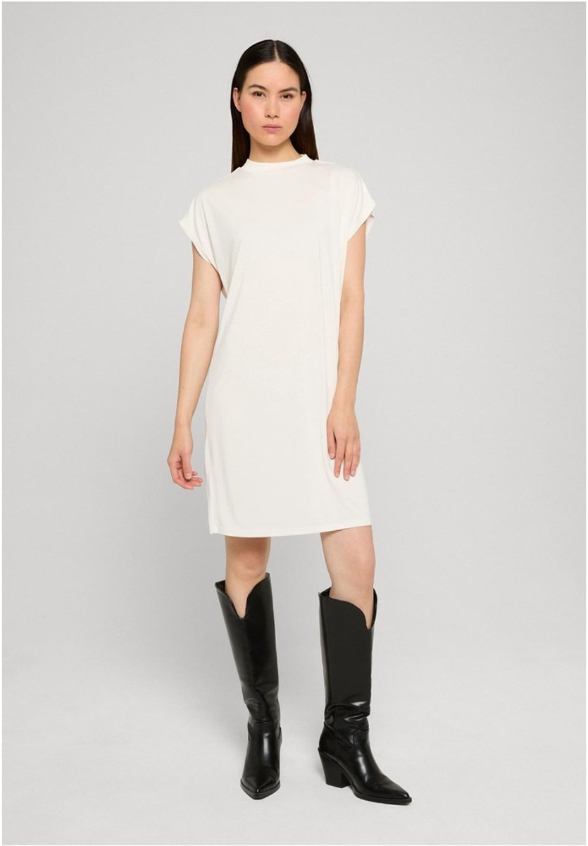 Urban Classics Modal Korte jurk S Gebroken Creme