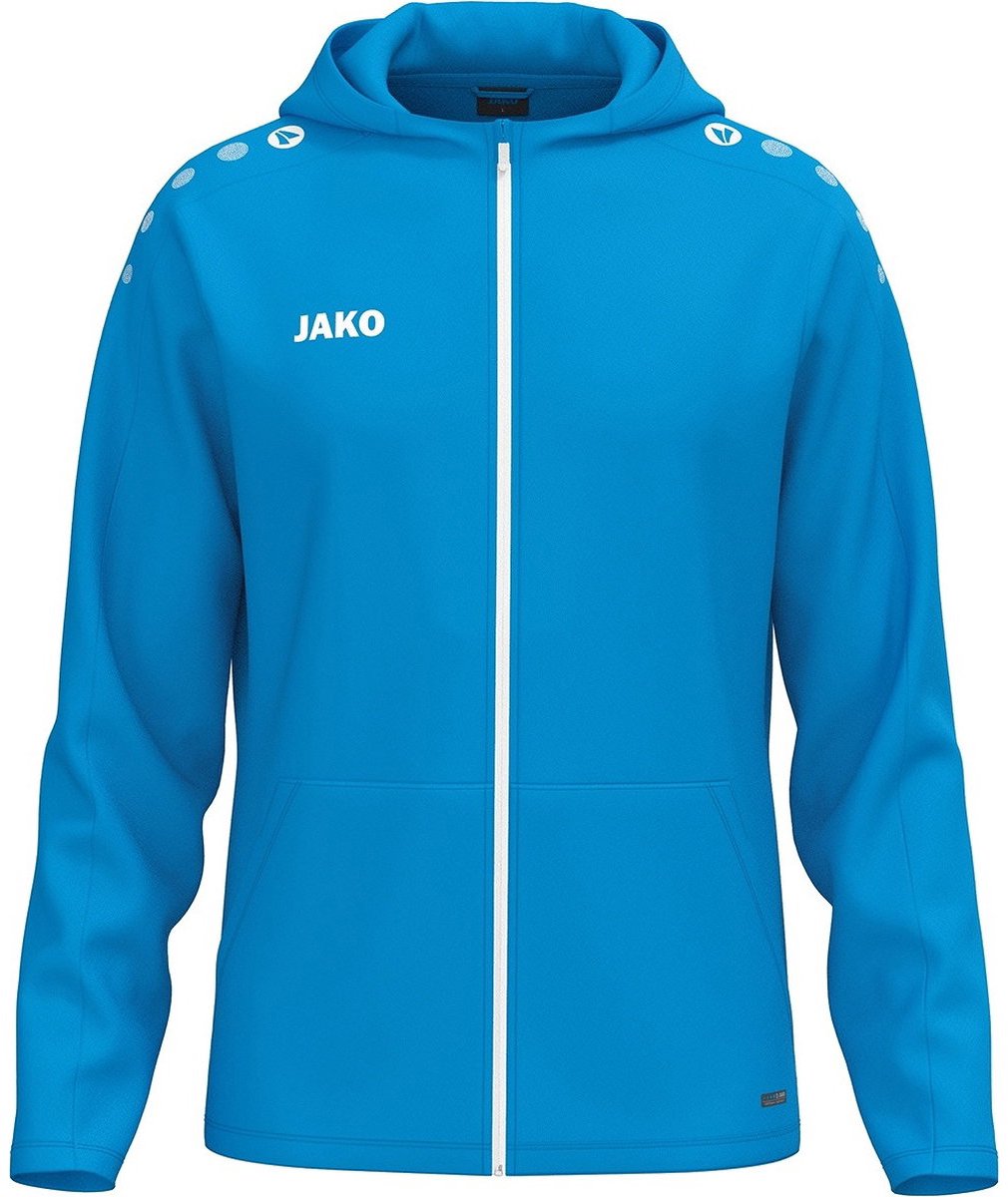 Jako One Jas Met Kap Heren - Jako Blauw | Maat: XL