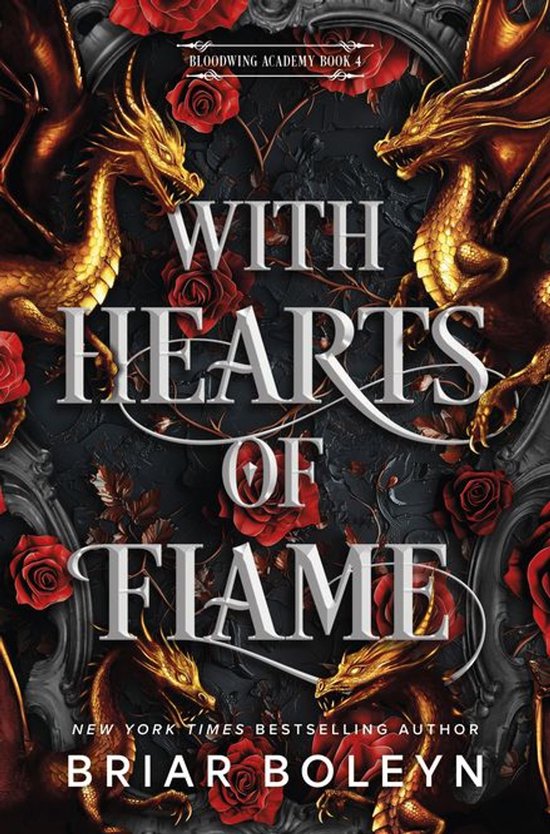 Bloodwing Academy 4 - With Hearts of Flame - cover
