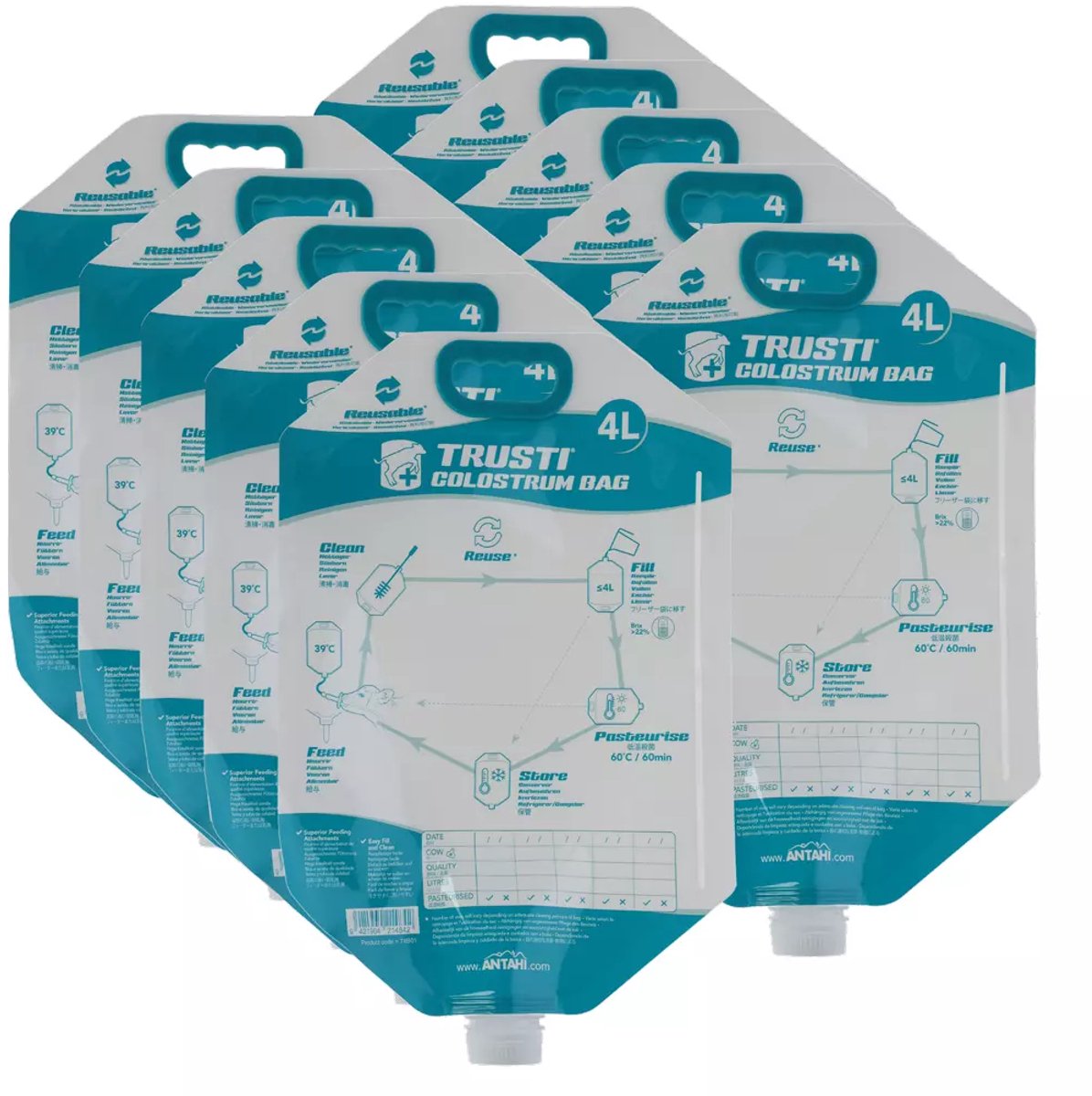Antahi Trusti Colostrum Bag 10 stuks