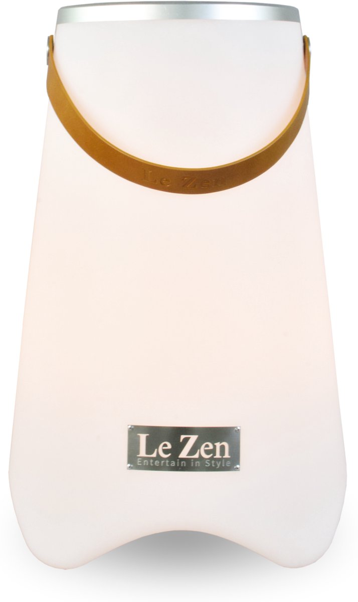 Le Zen - Wijnkoeler Small Met Bluetooth Speaker En Led Licht - Wijnkoeler Voor Buiten En Binnen - Wijnkoeler Voor 1 Fles