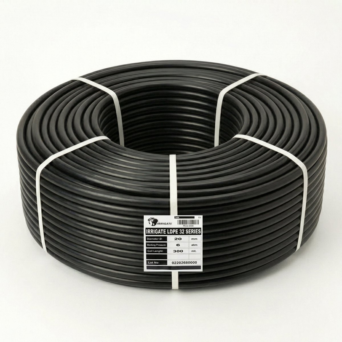 LDPE Tyleenslang Ø20 mm – 300 Meter – 6 Bar – Druppelirrigatie – Irrigatieslang – Irrigate LDPE Tyleenslang