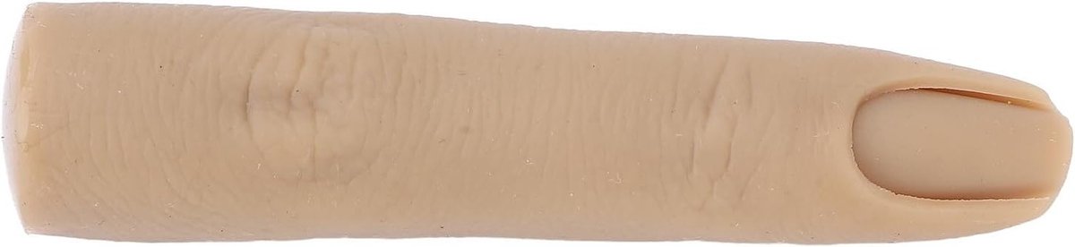 Siliconen Oefenvinger voor Nageltraining - Buigbaar en Flexibel Model met Gewrichten voor Nagelkunst, Sieraden en Halloween Decoratie