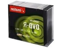 DVD-R Lightscribe Discs - Lege DVD's - Data Archiveren - Lightscribe Labeling - 10 Stuks - Niet gespecificeerd