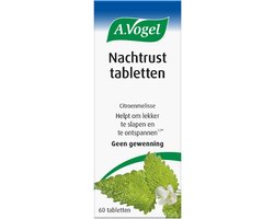 A.Vogel Nachtrust tabletten - Helpt om lekker te slapen - 60 st